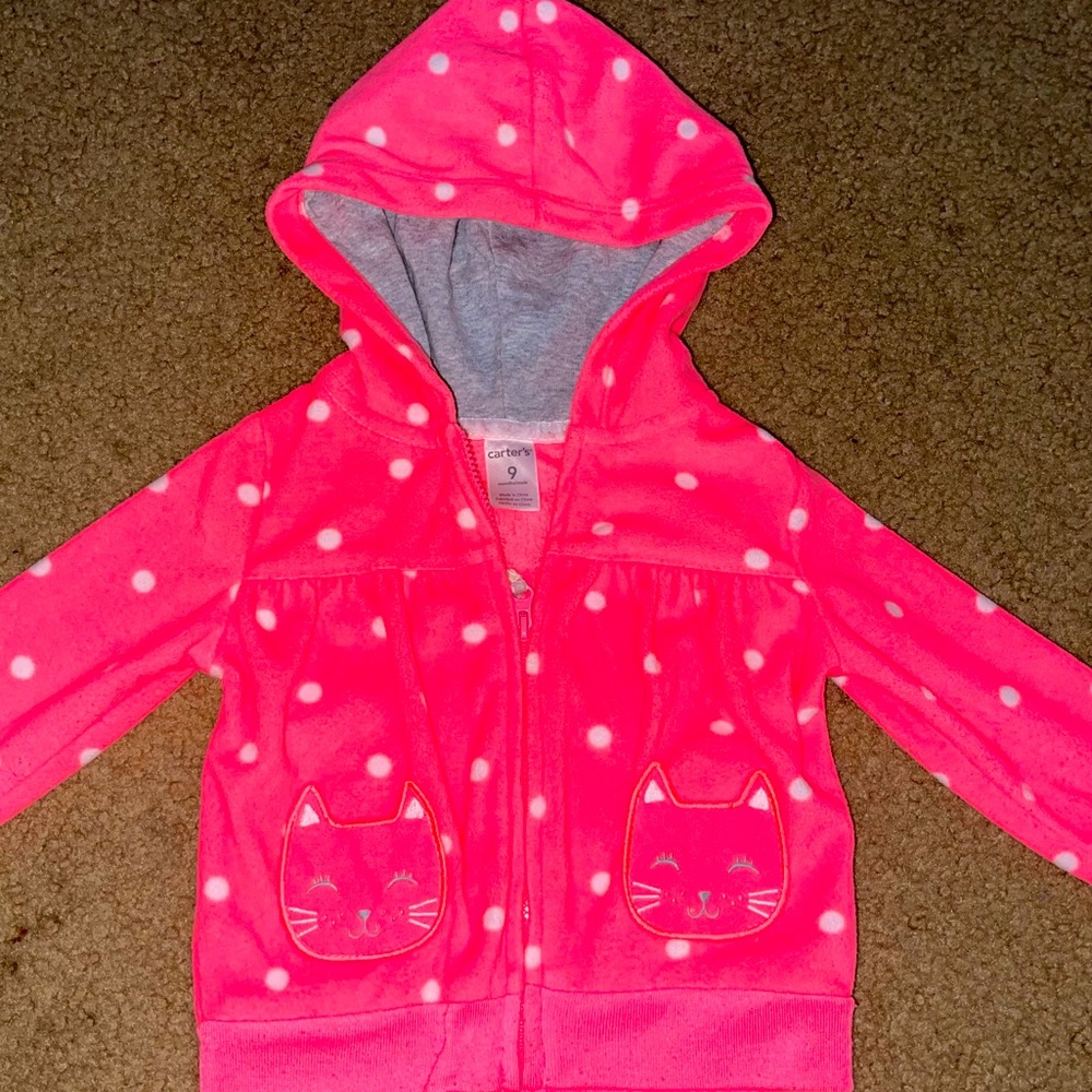 Light weight baby girls jacket